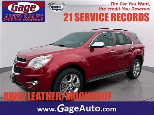 Crystal Red Tintcoat 2013 Chevrolet Equinox LTZ