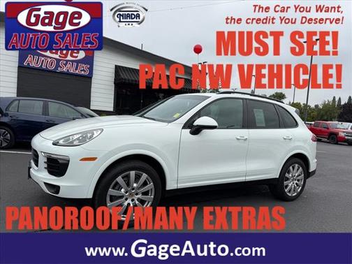 2017 Porsche Cayenne Platinum Edition