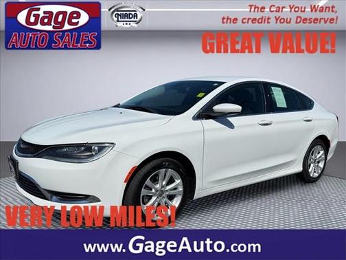 Bright White Clearcoat 2016 Chrysler 200 Limited