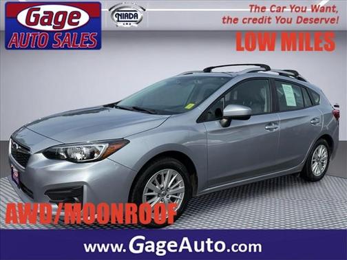 Ice Silver Metallic 2018 Subaru Impreza 2.0i Premium