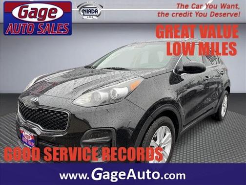 Black Cherry 2018 Kia Sportage LX