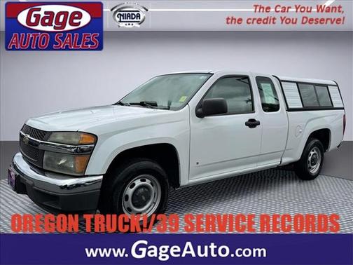 Summit White 2007 Chevrolet Colorado W/T