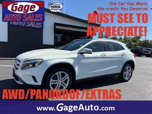 2016 Mercedes-Benz GLA-Class 4MATIC