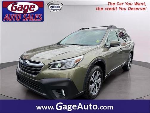 Autumn Green Metallic 2020 Subaru Outback Limited XT