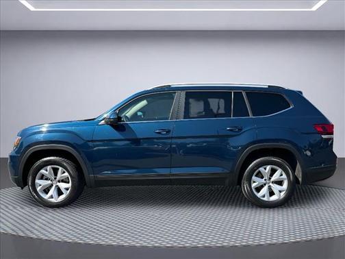 Tourmaline Blue Metallic 2019 Volkswagen Atlas 3.6L SE w/Technology