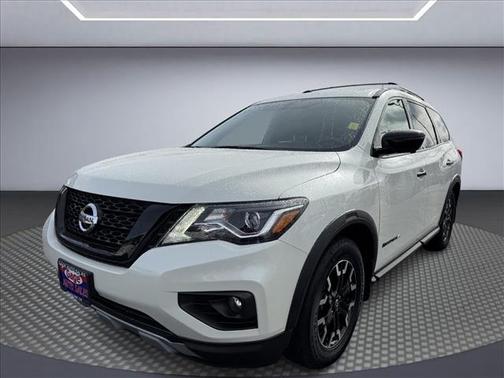 Pearl White Tricoat 2019 Nissan Pathfinder SL