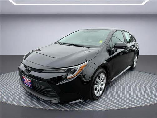 Midnight Black Metallic 2025 Toyota Corolla LE
