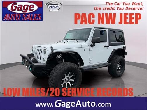 Bright White Clearcoat 2016 Jeep Wrangler Sport