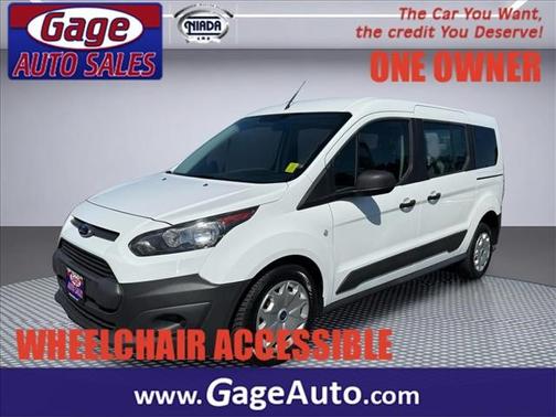Frozen White 2015 Ford Transit Connect XL w/Rear Liftgate