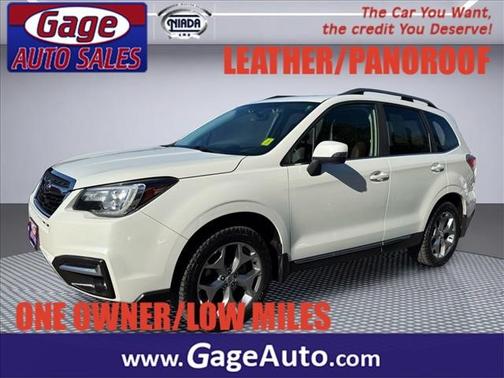 Crystal White Pearl 2017 Subaru Forester 2.5i Touring