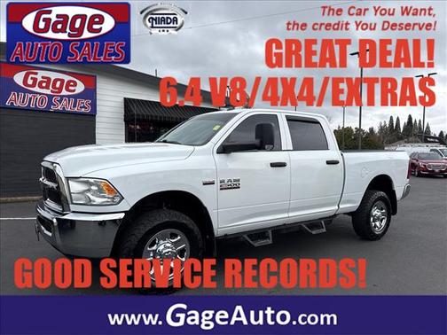 2017 RAM 2500 Tradesman Crew Cab 4x4 6'4' Box