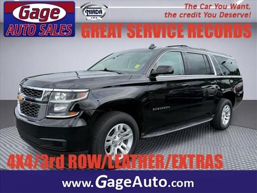 Black 2019 Chevrolet Suburban LT