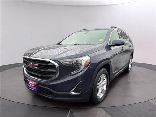 Blue Steel Metallic 2018 GMC Terrain SLE