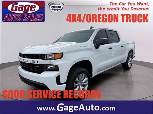 Summit White 2020 Chevrolet Silverado 1500 Custom