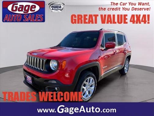 Colorado Red 2016 Jeep Renegade Latitude