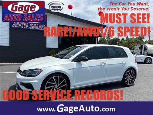 2018 Volkswagen Golf R 2.0T Manual