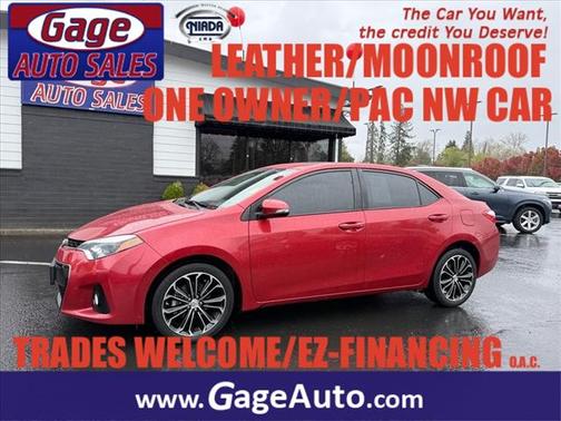 2016 Toyota Corolla S
