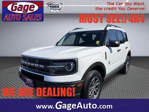 Oxford White 2024 Ford Bronco Sport Big Bend