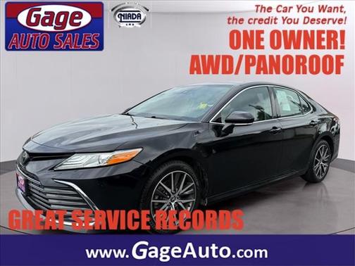 Midnight Black Metallic 2023 Toyota Camry XLE