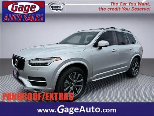 Bright Silver Metallic 2016 Volvo XC90 T6 Momentum