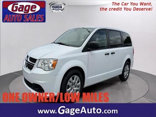 White Knuckle Clearcoat 2019 Dodge Grand Caravan SE
