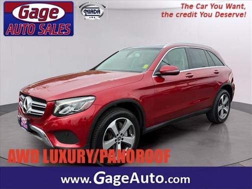designo Cardinal Red Metallic 2018 Mercedes-Benz GLC 300 4MATIC