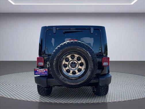 Black Clearcoat 2017 Jeep Wrangler Unlimited Sahara