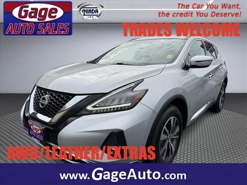 Brilliant Silver Metallic 2023 Nissan Murano SV Intelligent AWD