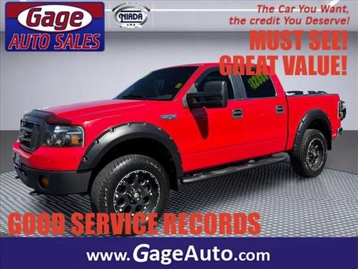 Bright Red Clearcoat 2008 Ford F-150 XLT SuperCab