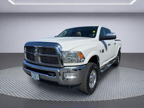 Bright White Clear Coat/Light Graystone Pearl Coat 2011 Dodge Ram 3500 Laramie