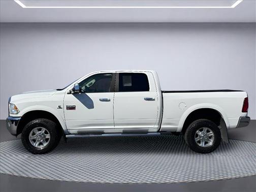 Bright White Clear Coat/Light Graystone Pearl Coat 2011 Dodge Ram 3500 Laramie