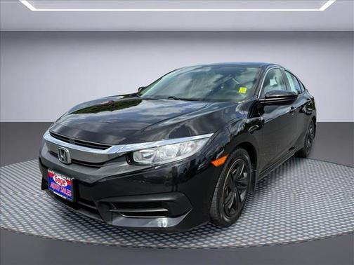 Crystal Black Pearl 2017 Honda Civic LX