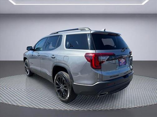 Satin Steel Metallic 2022 GMC Acadia SLE