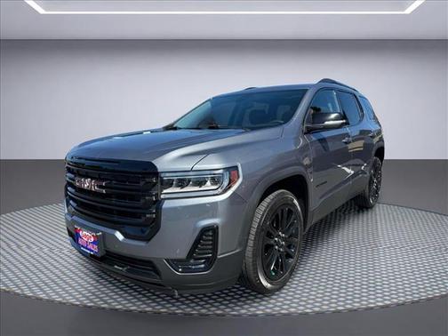 Satin Steel Metallic 2022 GMC Acadia SLE