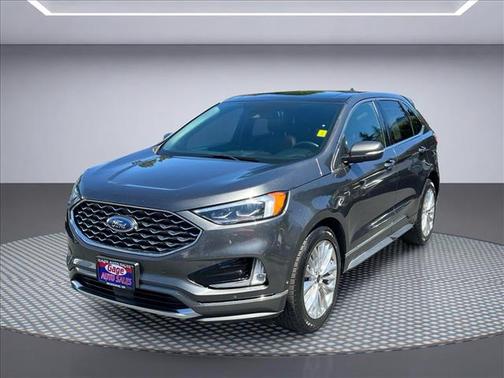 Magnetic Metallic 2020 Ford Edge Titanium