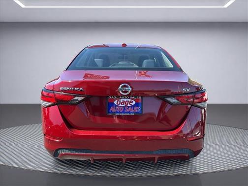 Scarlet Ember Tintcoat 2021 Nissan Sentra SV