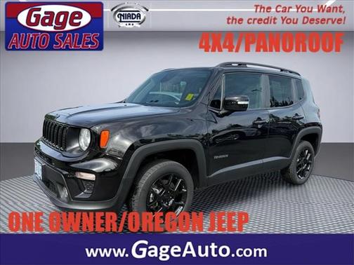Black Clearcoat 2019 Jeep Renegade Altitude