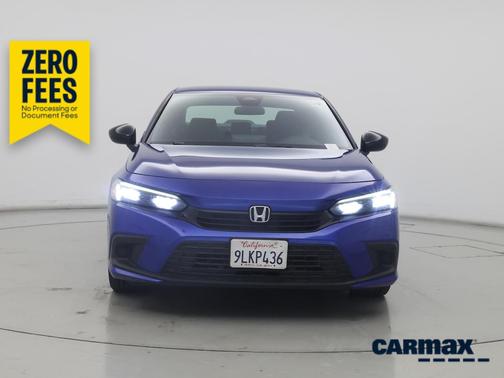 Blue 2024 Honda Civic Sport