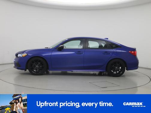 Blue 2024 Honda Civic Sport