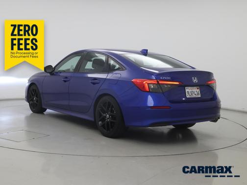 Blue 2024 Honda Civic Sport