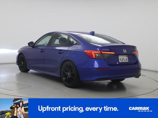 Blue 2024 Honda Civic Sport