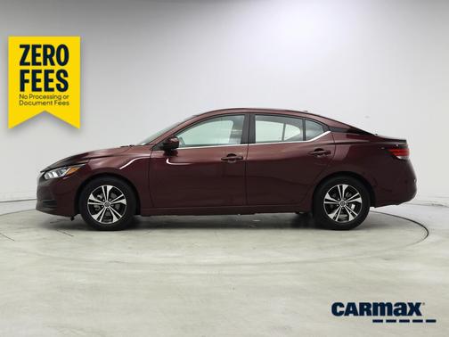 Red 2023 Nissan Sentra SV