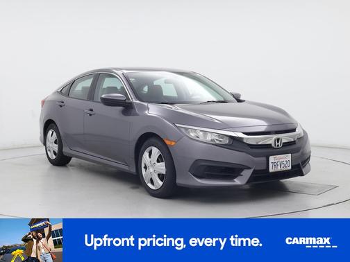 Gray 2016 Honda Civic LX