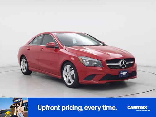Red 2016 Mercedes-Benz CLA-Class
