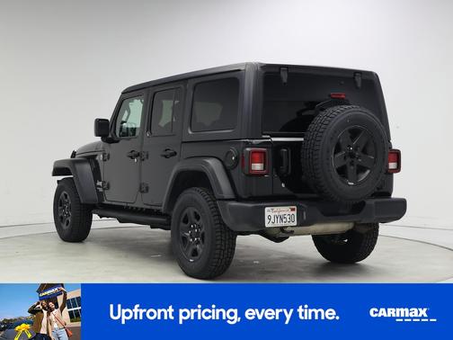 Black 2019 Jeep Wrangler Unlimited Sport S