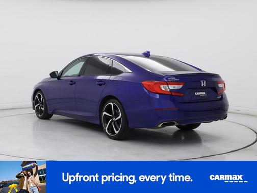 Blue 2018 Honda Accord Sport