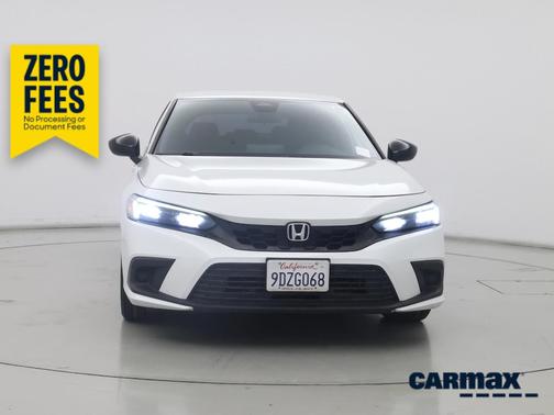 White 2022 Honda Civic Sport