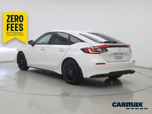 White 2022 Honda Civic Sport