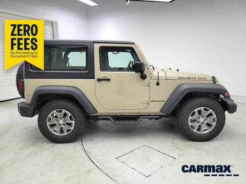 Tan 2016 Jeep Wrangler Rubicon