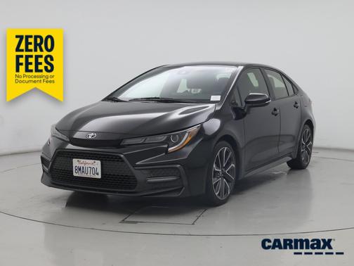 Black 2020 Toyota Corolla SE